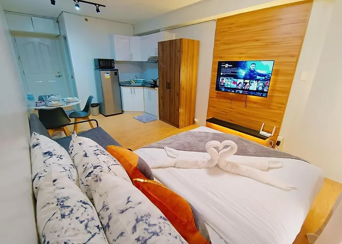 1818t1 Avida Towers It Park 400mbps Internet Apartment